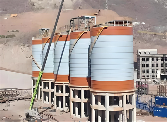 鹰潭高架钢板仓